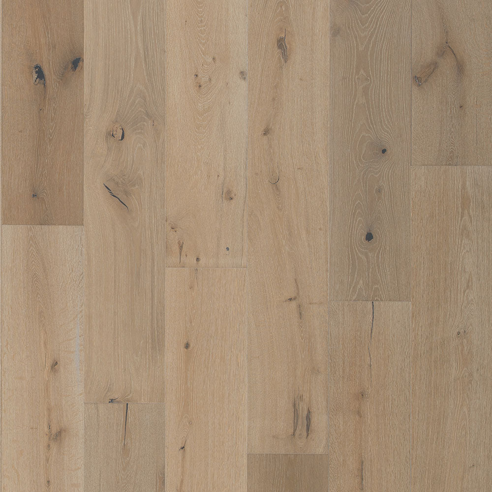 5/8 in. Tarpon Bay White Oak Distressed Engineered Hardwood Flooring 9.5 in. Wide - Sample