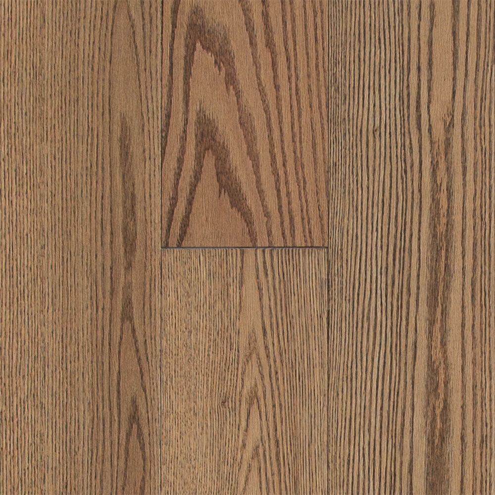 7/16 in. Fontana Red Oak Distressed Prefinished Engineered Hardwood Flooring 7.4 in. Wide