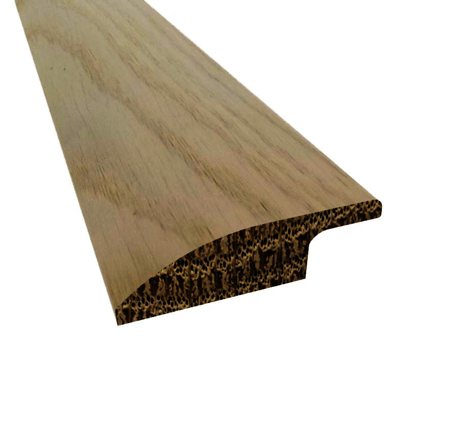 Prefinished Valberg White Oak 2.25 in. Wide x 6.5 ft. Length Overlap Reducer