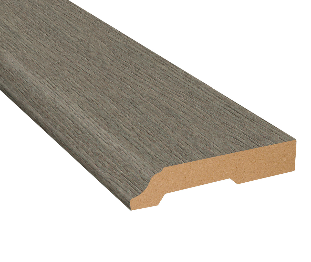 Silk Spire Oak Hybrid Resilient 3-1/4 in. Tall x 0.63 in. Thick x 7.5 ft. Length Baseboard