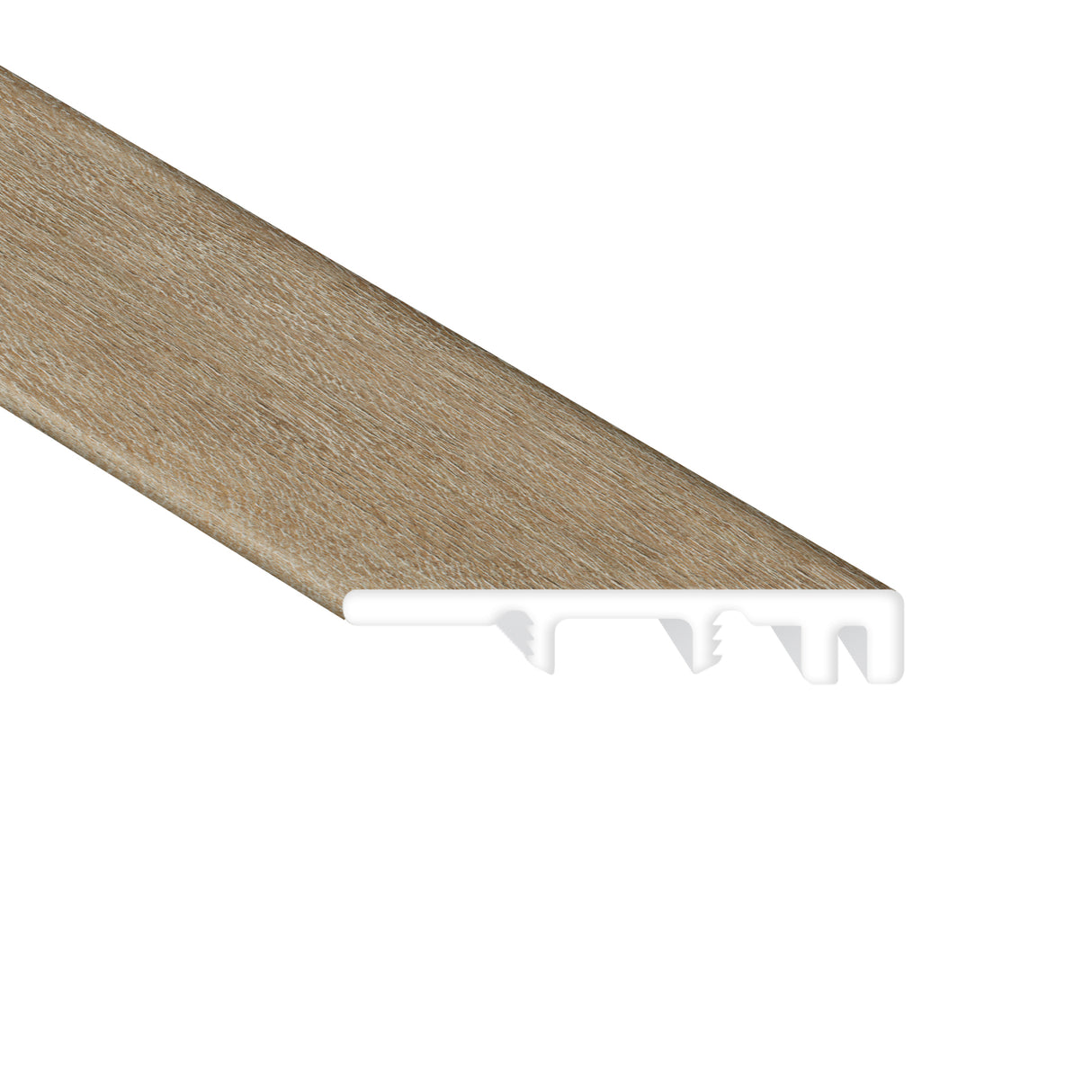 Chapel Bridge Oak Waterproof Hybrid Resilient 1.5 in. Wide x 7.5 ft. Length End Cap