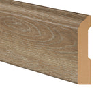 Chapel Bridge Oak Hybrid Resilient 3-1/4 in. Tall x 0.63 in. Thick x 7.5 ft. Length Baseboard