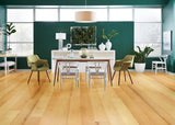 3/8 in. Natural Maple Quick Click Prefinished Engineered Hardwood Flooring 5 in. Wide