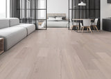 1/2 in. Glacier Creek Hickory Wire Brushed Engineered Hardwood 7.4 in. Wide