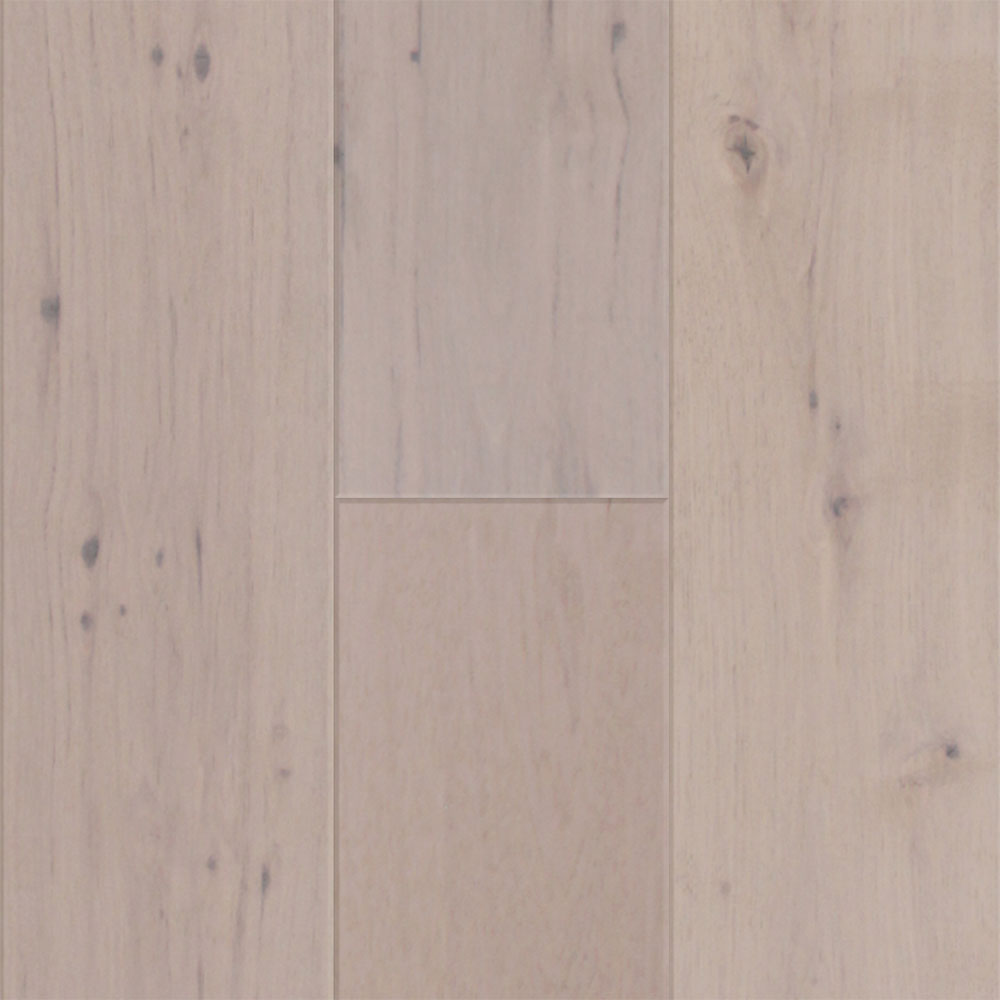 1/2 in. Glacier Creek Hickory Wire Brushed Engineered Hardwood 7.4 in. Wide