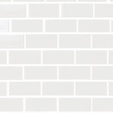 2" x 4" Vivid White Mosaic Ceramic Tile - As-Is - Stack Out - 195 Sq. Ft.