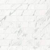 2" x 4" Carrara Mosaic Porcelain Tile- Stack Out - 480 Sq. Ft.