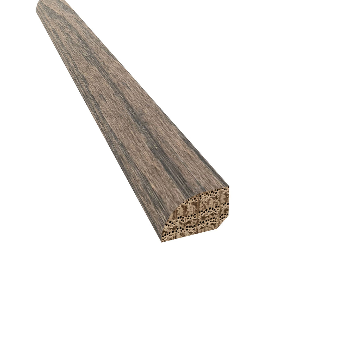 Prefinished Spring Foal Oak 3/4 in. Tall x 0.5 in. Wide x 6.5 ft. Length Shoe Molding