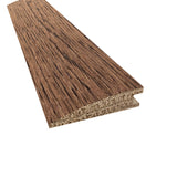 Prefinished Carob Oak 2 in. Wide x 6.5 ft. Length Reducer