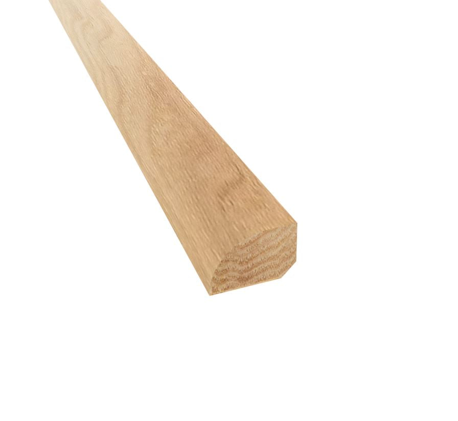 Prefinished Bora Peak Hickory 3/4 in. Tall x 0.5 in. Wide x 6.5 ft. Length Shoe Molding
