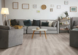 5mm w/pad Sheffield Oak Waterproof Rigid Vinyl Plank Flooring 6.81 in. Wide x 51 in. Long