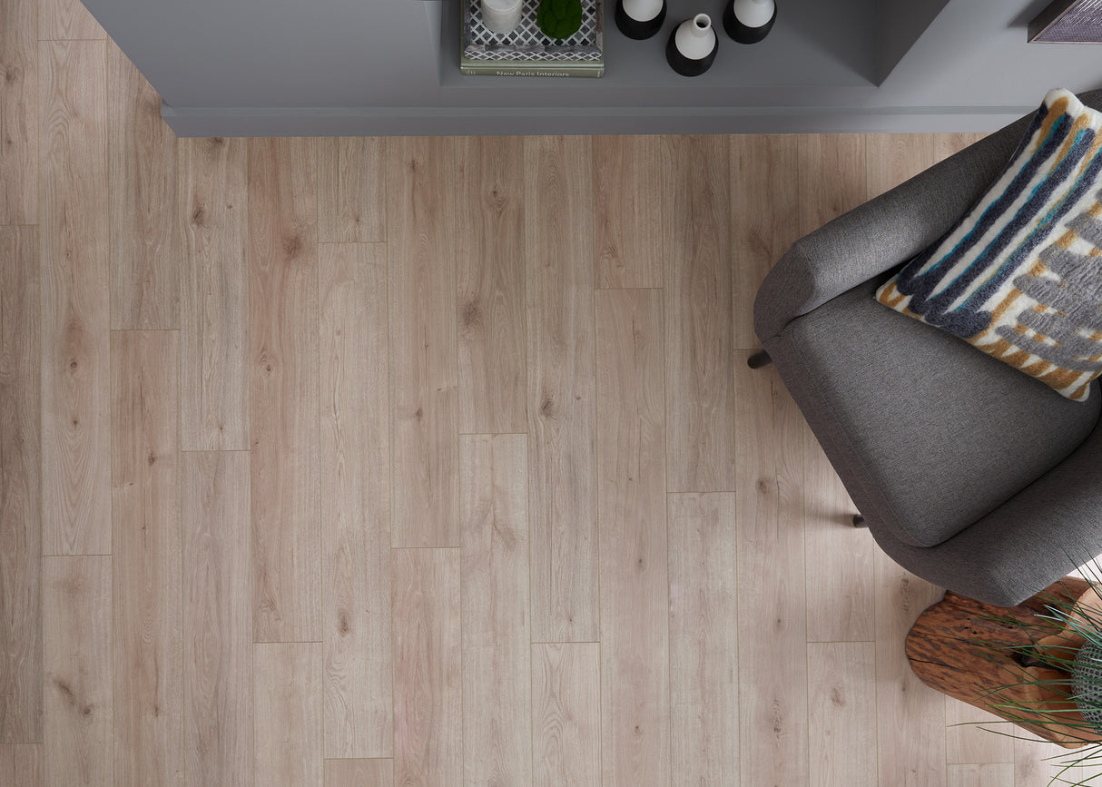 5mm w/pad Rotterdam Autumn Oak Waterproof Rigid Vinyl Plank Flooring 6.81 in. Wide x 51 in. Long