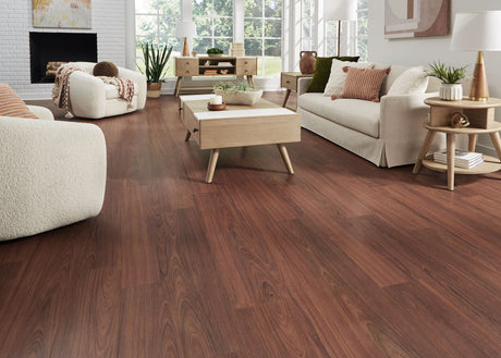 10mm Rubina Island Oak w/ pad Water-Resistant Laminate Flooring 8.03 in. Wide x 47.64 in. Long