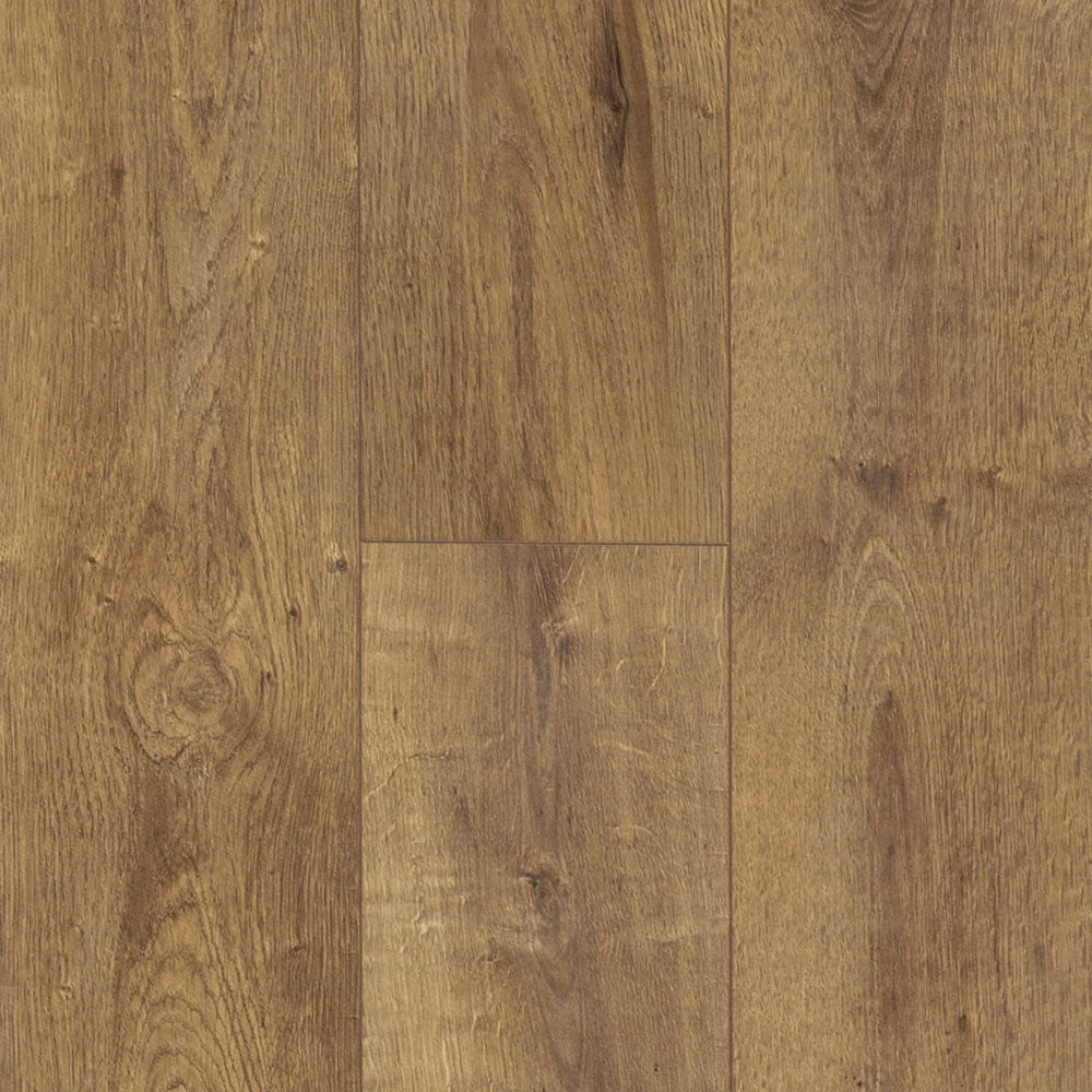 12mm Autumn Cider Oak Water-Resistant Laminate Flooring 7.48 in. Wide x 50.6 in. Long