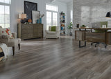 8mm Mountain Trail Oak w/ pad Water-Resistant Laminate Flooring 8.03 in. Wide x 48 in. Long - Sample