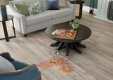 9mm w/pad Preston Peak Maple Water-Resistant Hybrid Resilient Flooring 7.56 in. W x 50.63 in. L - Sample