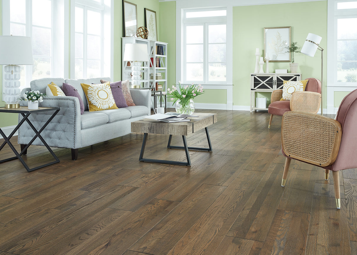 3/4 in. East Hampton Oak Solid Hardwood Flooring 8.5 in. Wide - Sample