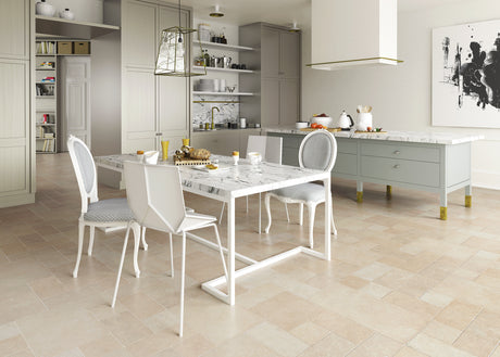 8mm Villa Stone Water-Resistant Laminate Flooring 15.52 in. Wide x 46 in. Long
