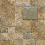 8mm Twilight Villa Stone w/ pad Water-Resistant Laminate Flooring 15.52 in. Wide x 47 in. Long