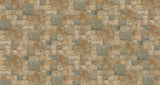 8mm Twilight Villa Stone w/ pad Water-Resistant Laminate Flooring 15.52 in. Wide x 47 in. Long - Sample