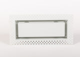 4"x10" Bead ABS Resin White Wall/Ceiling Register