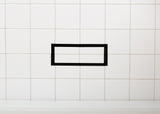 Flushmount Lite Matte Black 3"x10" - PRO