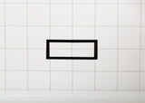 Flushmount Lite Matte Black 3"x10" - PRO