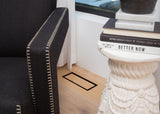 Flushmount Lite Matte Black 4"x12" - PRO