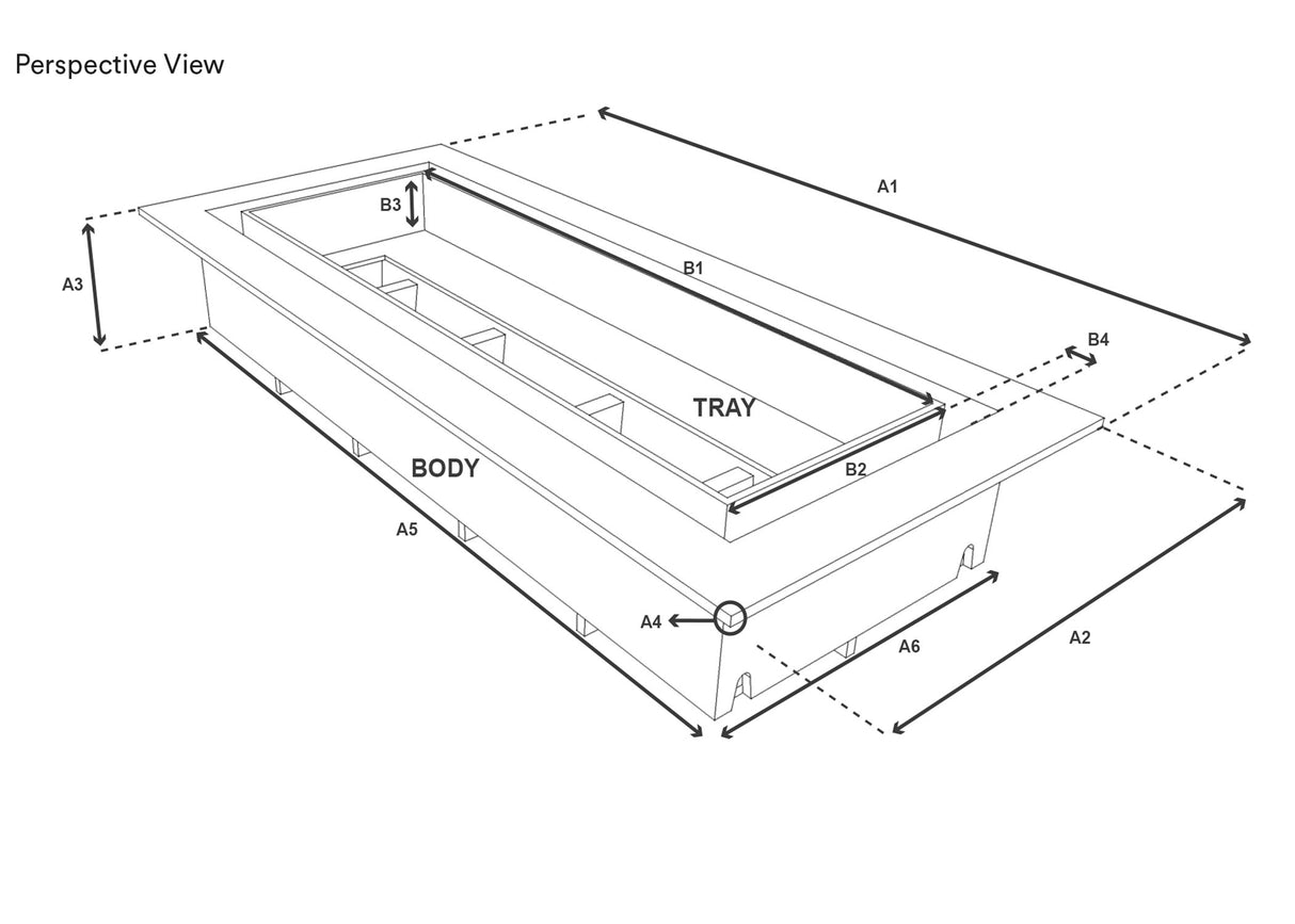 Lite Matte Black 3"x10"