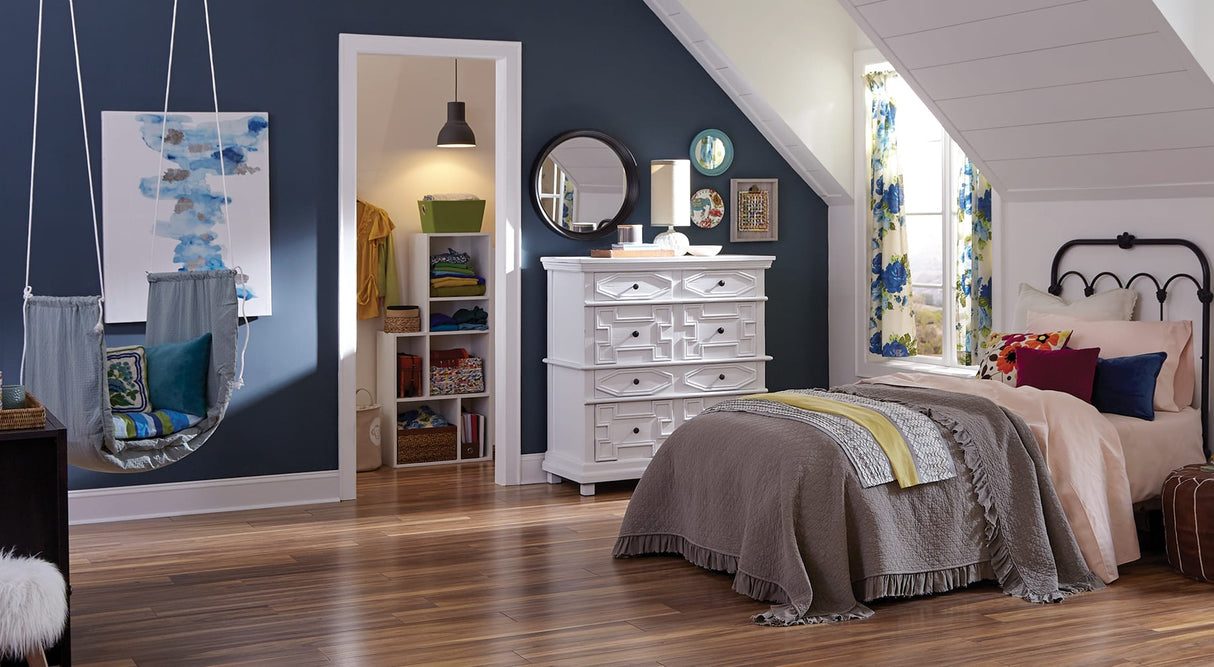 12mm Tobacco Road Acacia w/ pad Water-Resistant Laminate Flooring 6.18 in. Wide x 50.6 in. Length