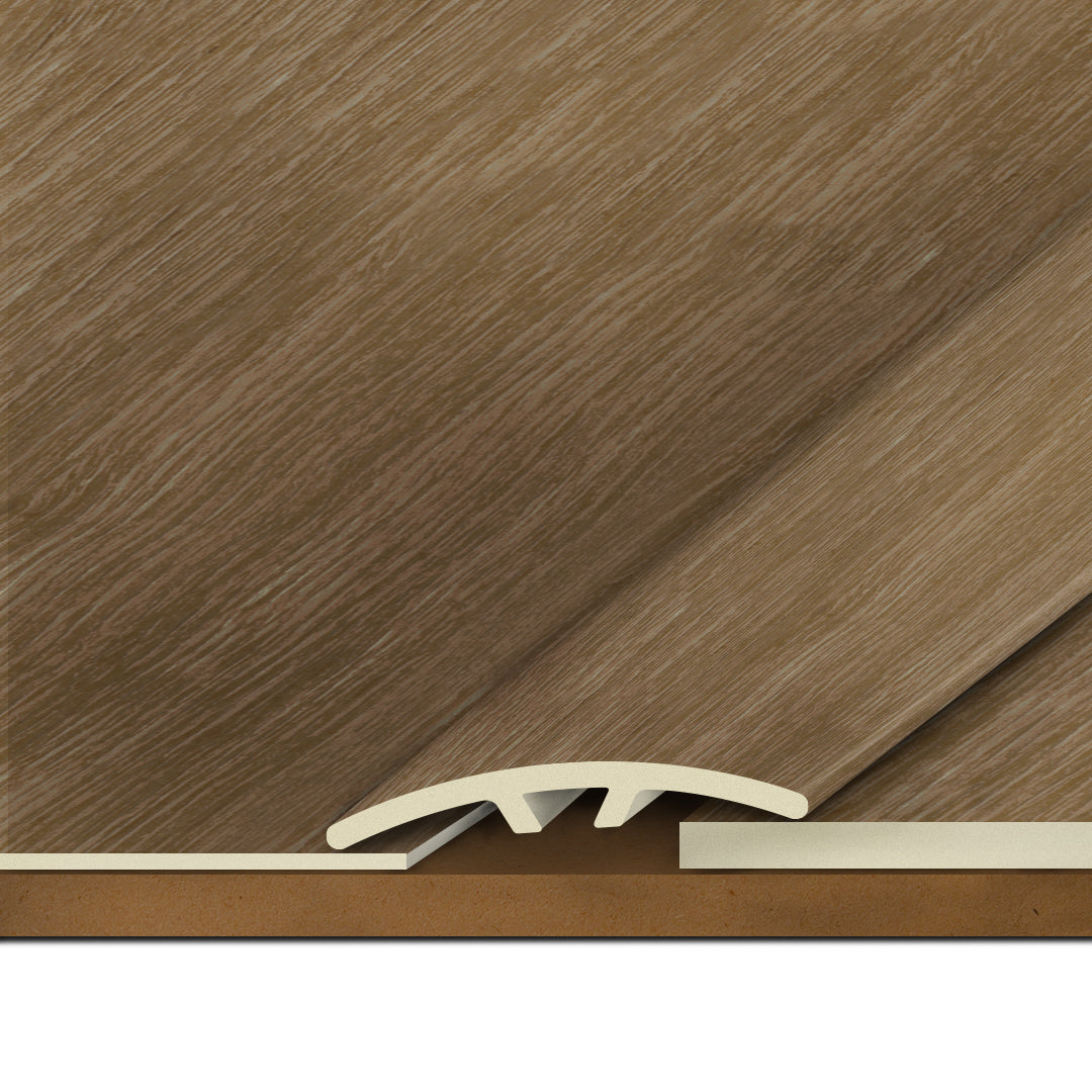 Westhaven Oak Waterproof 1.59 in. Wide x 7.5 ft. Length Multi-Trim