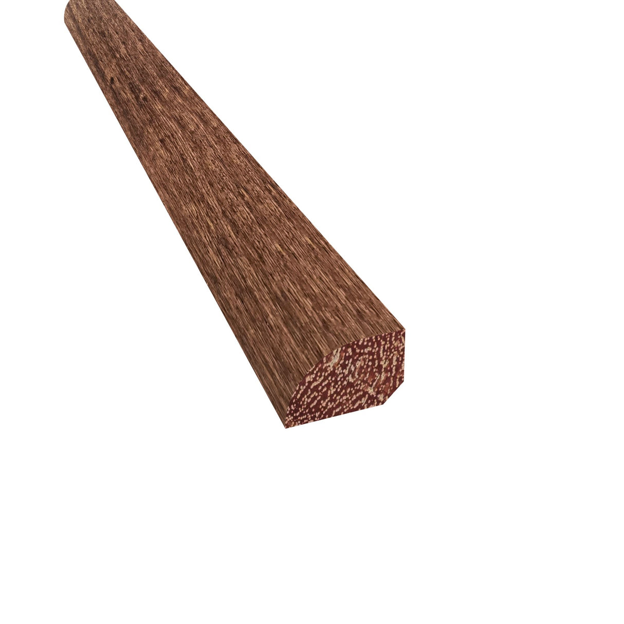 Prefinished Zanzibar Distressed 3/4 in. Tall x 0.5 in. Wide x 6.5 ft. Length Shoe Molding