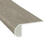 Bavarian White Oak Waterproof Vinyl 1in. Thick x 2.23in. Wide x 7.5ft Length Low Profile Stair Nose