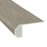 Bavarian White Oak Waterproof Vinyl 1in. Thick x 2.23in. Wide x 7.5ft Length Low Profile Stair Nose