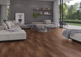 12mm Bronzed Oak Water Resistant Laminate Flooring 7.36 in. Width x 52.75 in. Length