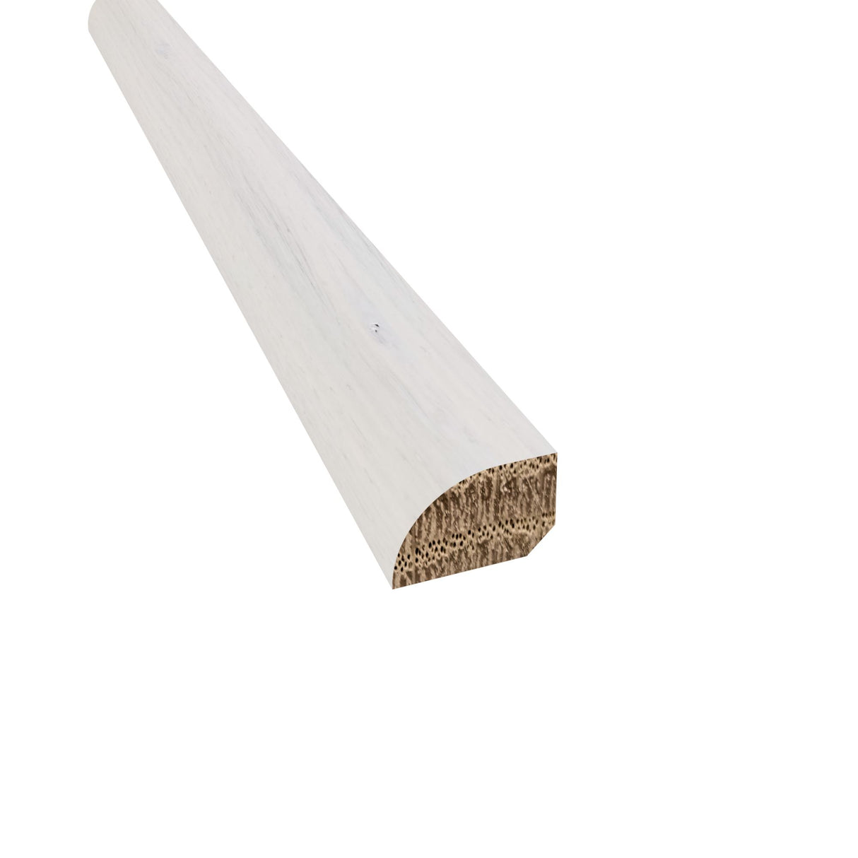 Prefinished Delaware Drift Oak 3/4 in. Tall x 0.5 in. Wide x 6.5 ft. Length Shoe Molding