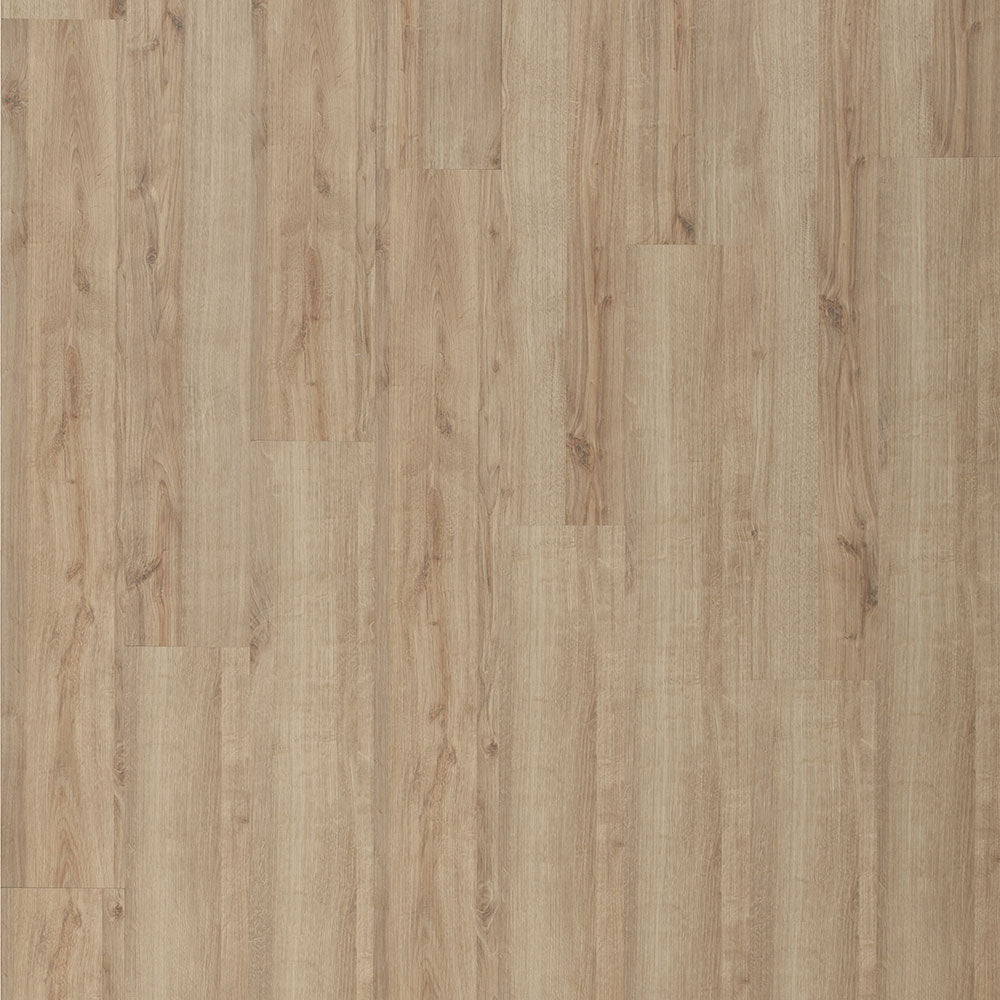 12mm Coastal Oak Water-Resistant Laminate Flooring 7.36 in. Width x 52.75 in. Length