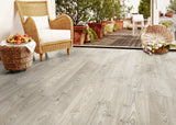 8mm Salzburg Fortress Oak Water Resistant Laminate Flooring 7.60 in. Width x 54.45 in. Length