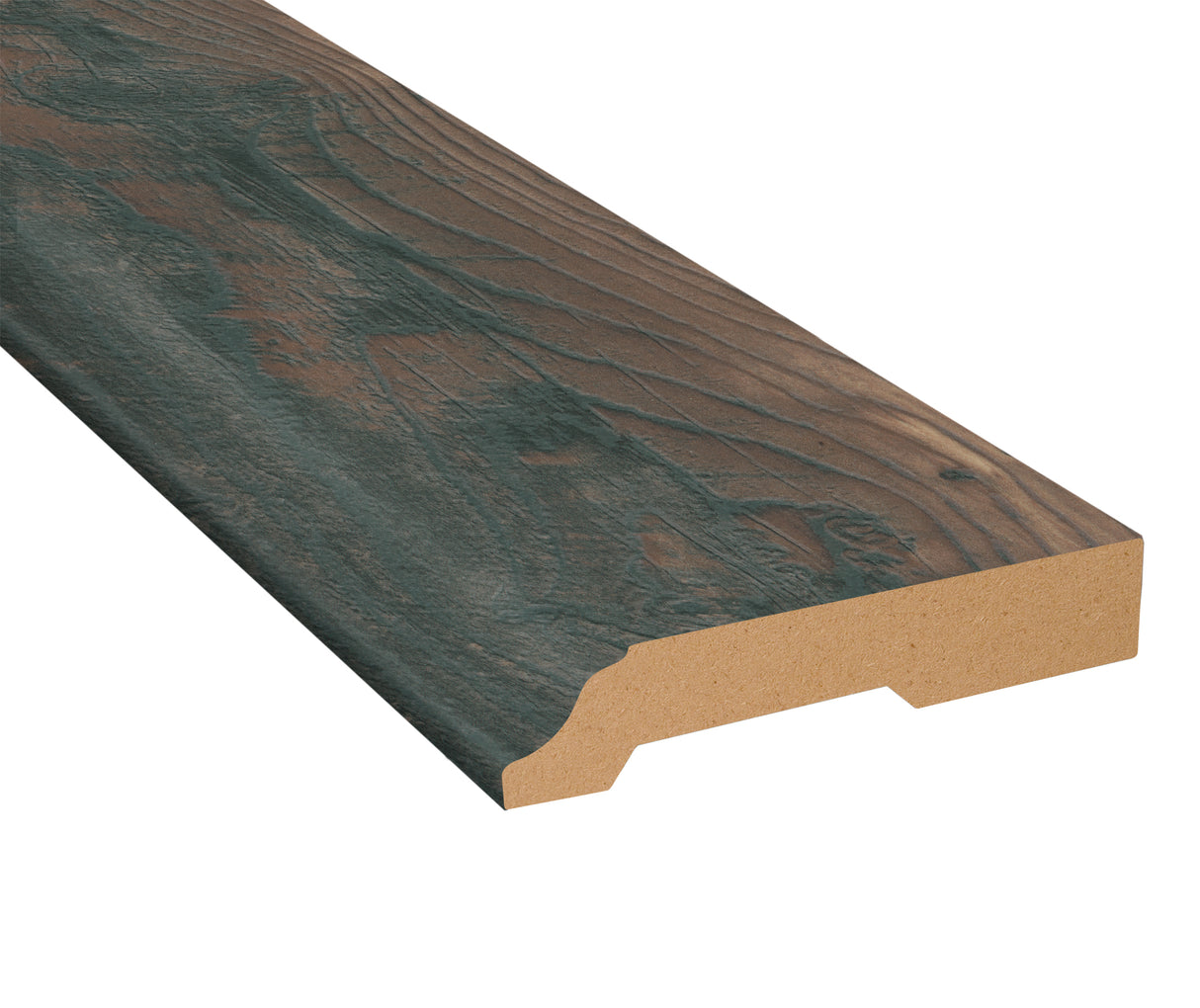 Antique Acres Oak Laminate 3-1/4 in. Tall x 0.63 in. Thick x 7.5 ft. Length Baseboard