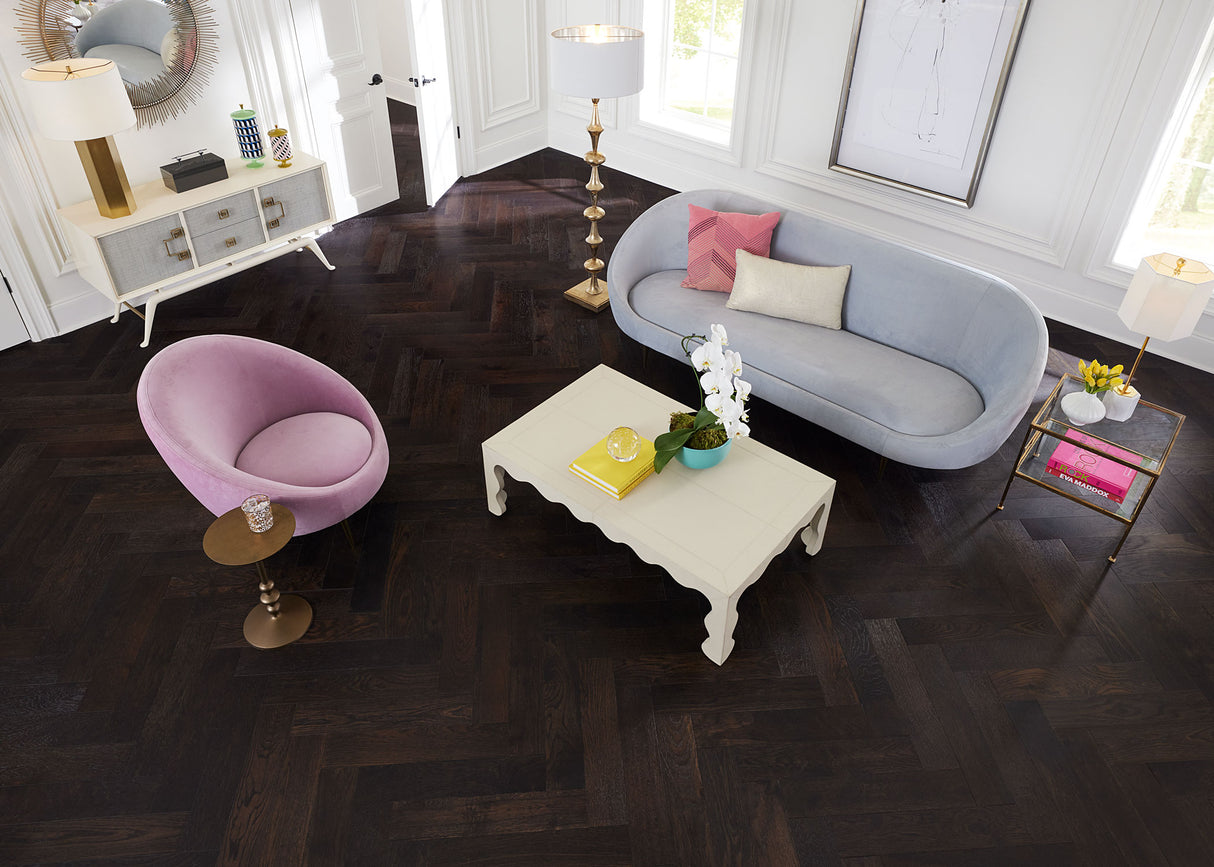 Prefinished Engineered Hardwood Distressed Capitol Peak 9/16 x 4.92 - Stack Out - 315.2 Sq. Ft.