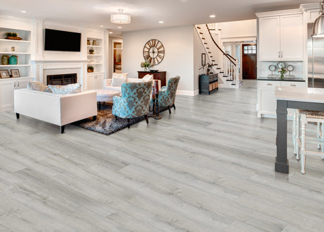 5mm w/pad Daydream Meadow Oak Waterproof Rigid Vinyl Plank Flooring 6 in. Wide x 48 in. Long