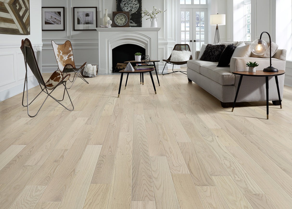 3/4 in. Westover Oak Solid Hardwood Flooring 5 in. Wide - Sample