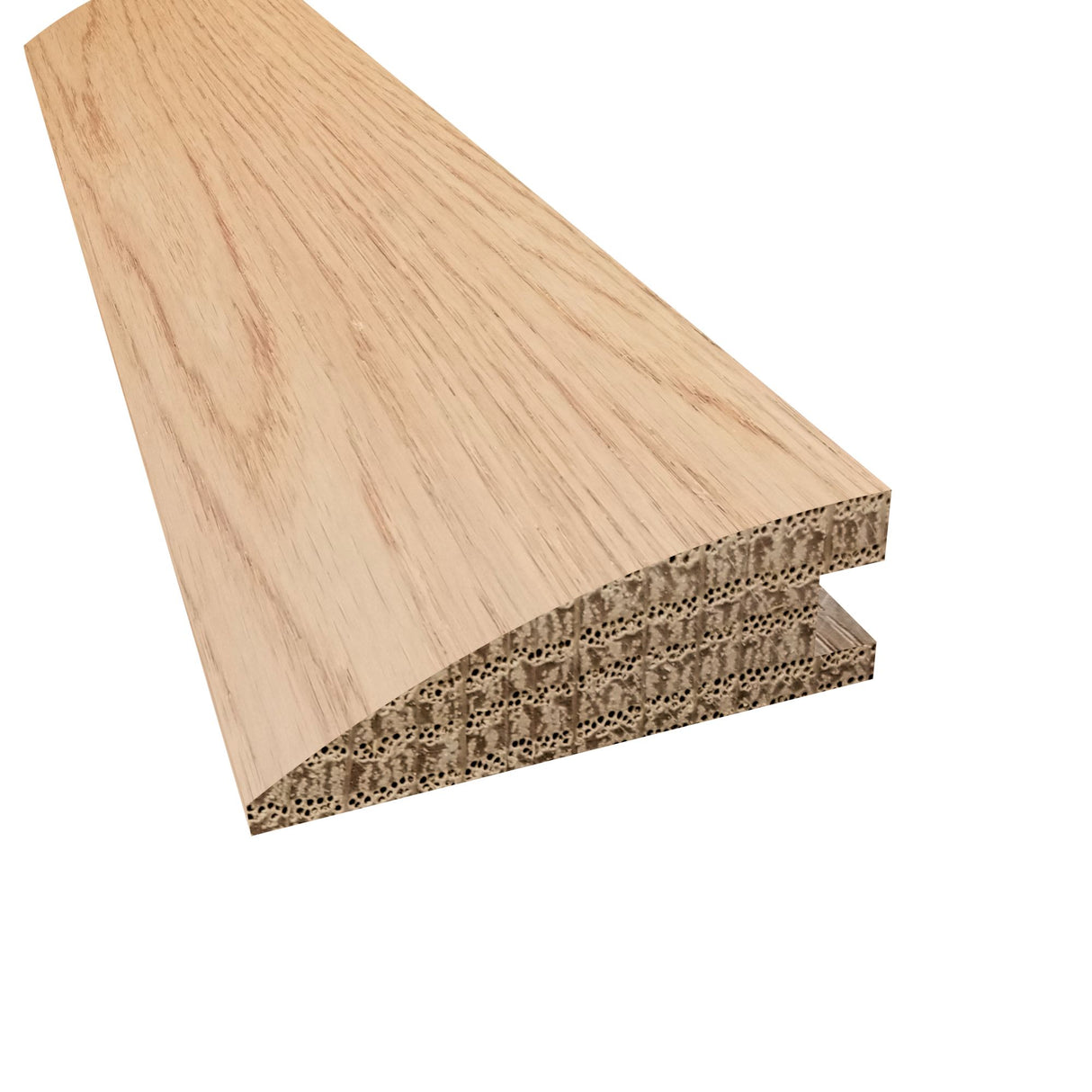 Prefinished Golden White Oak 2.25 in. Wide x 6.5 ft. Length Reducer