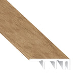 Lake Worth Oak Waterproof Hybrid Resilient 1.5 in. Wide x 7.5 ft. Length End Cap