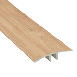Magnolia Bridge Oak Waterproof Hybrid Resilient 1.77 in. Wide x 7.5 ft. Length T-Molding