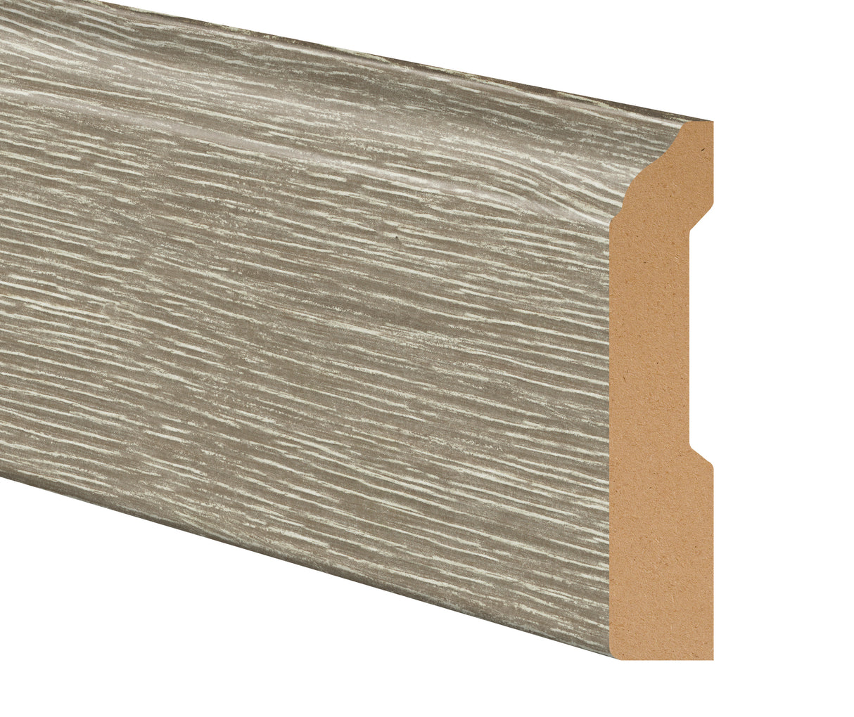 Sterling Summit Oak Hybrid Resilient 3-1/4 in. Tall x 0.63 in. Thick x 7.5 ft. Length Baseboard