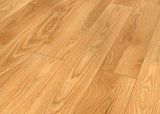 9mm w/pad Red Oak Water-Resistant Hybrid Resilient Flooring 7.56 in. Wide x 50.63 in. Long