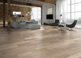 7/16 in. Wexford White Oak Distressed Prefinished Engineered Hardwood Flooring 7.4 in. Wide
