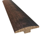Prefinished Pioneer Leather Oak 2 in. Wide x 6.5 ft. Length T-Molding