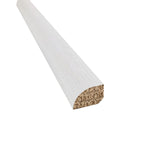 Prefinished Warm Ivory 3/4 in. Tall x 0.5 in. Wide x 6.5 ft. Length Shoe Molding